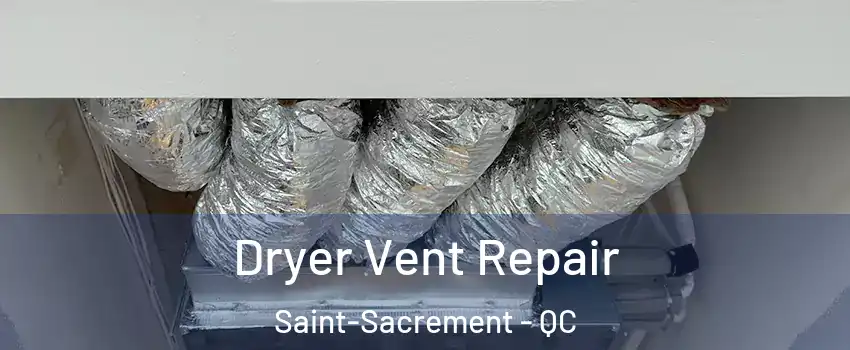  Dryer Vent Repair Saint-Sacrement - QC
