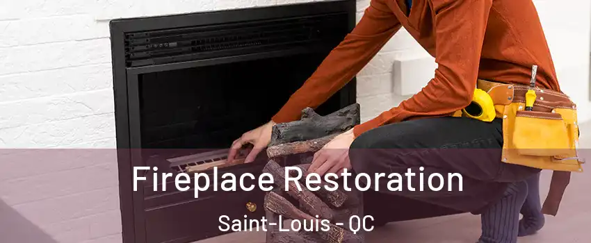  Fireplace Restoration Saint-Louis - QC