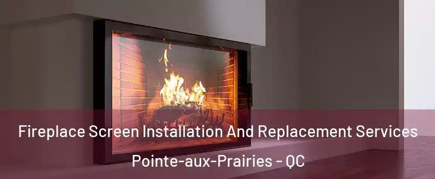 Fireplace Screen Installation And Replacement Services Pointe-aux-Prairies - QC