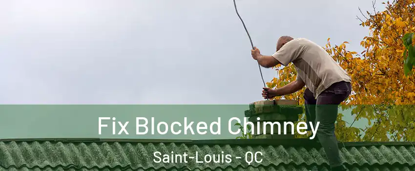  Fix Blocked Chimney Saint-Louis - QC