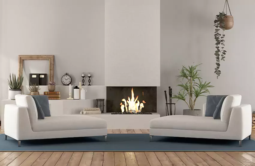 Custom Fireplace Design in Terrebonne, QC