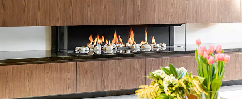 Outdoor Modern Fireplace Renovation Services in Pointe-aux-Prairies, QC