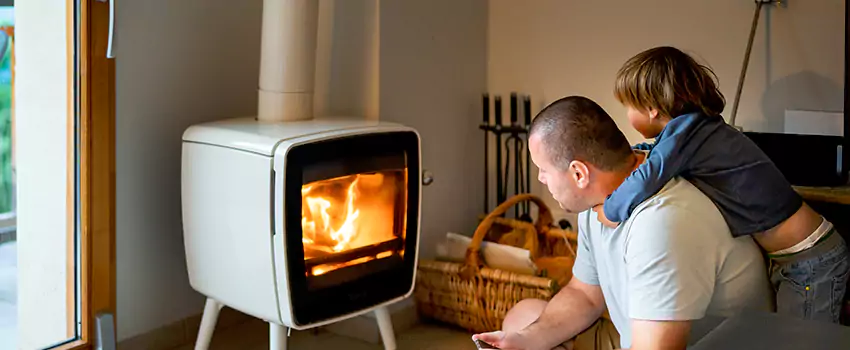 Morso Cast Iron Fireplace Insert Installation in Terrebonne, QC