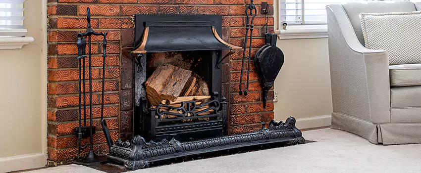 Vintage-style Fireplace Redesign in Terrebonne, Quebec