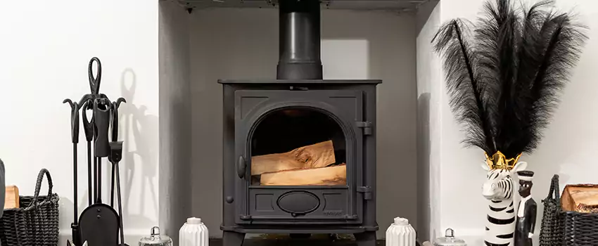Thelin Hearth Products Providence Pellet Insert Fireplace Installation in Terrebonne, QC