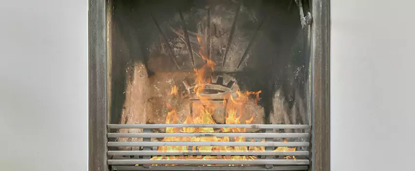 Travis Industries Linear Gas Fireplace Installation in Terrebonne, Quebec