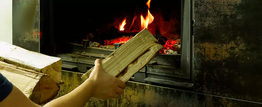Wood Stove Heat Resistant Wall Repair in Pointe-aux-Prairies, Quebec