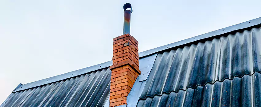 Aluminium Chimney Flashing Repair in Terrebonne, QC