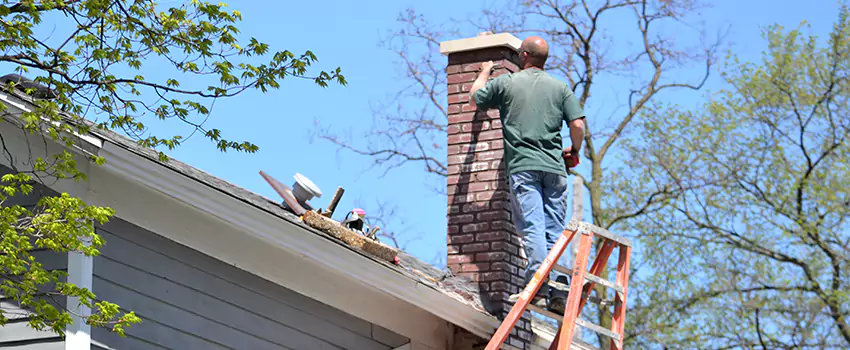 Chimney Crown Repair in Terrebonne, Quebec