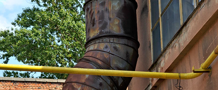 Lightning Protection Installation System for Industrial Chimneys in Terrebonne, Quebec