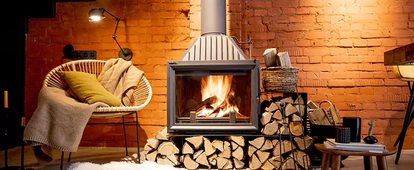 Pellet Stove Chimney Pipe Brackets Installation in Terrebonne, QC